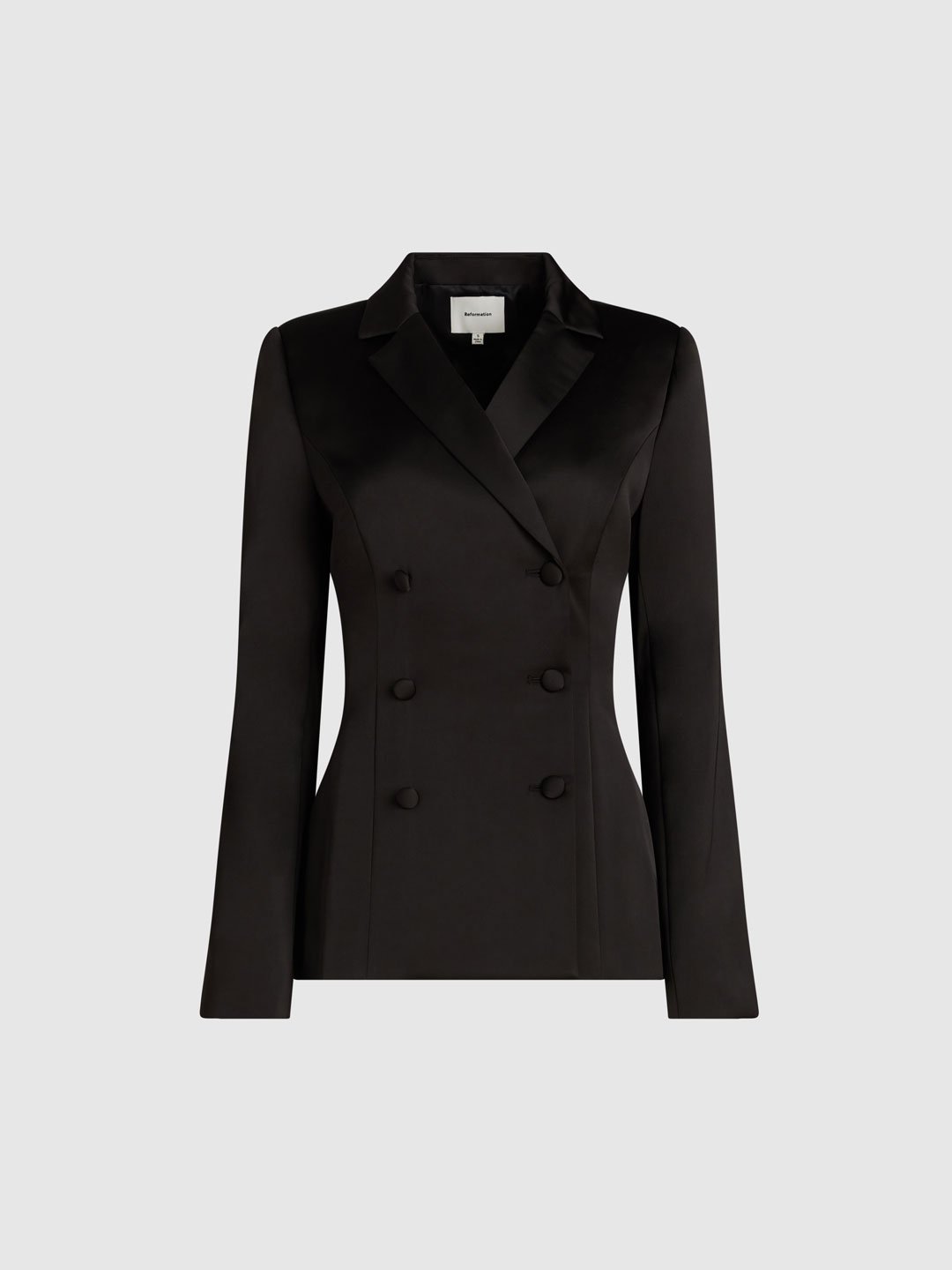 Blazer en satin Caden